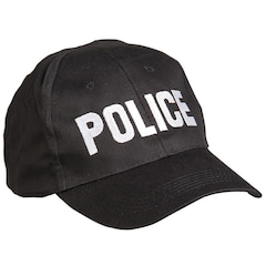 Casquette Baseball Cap POLICE Mil-Tec - Black