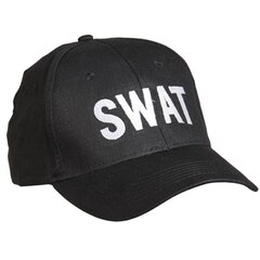 Casquette Baseball Cap SWAT Mil-Tec - Black