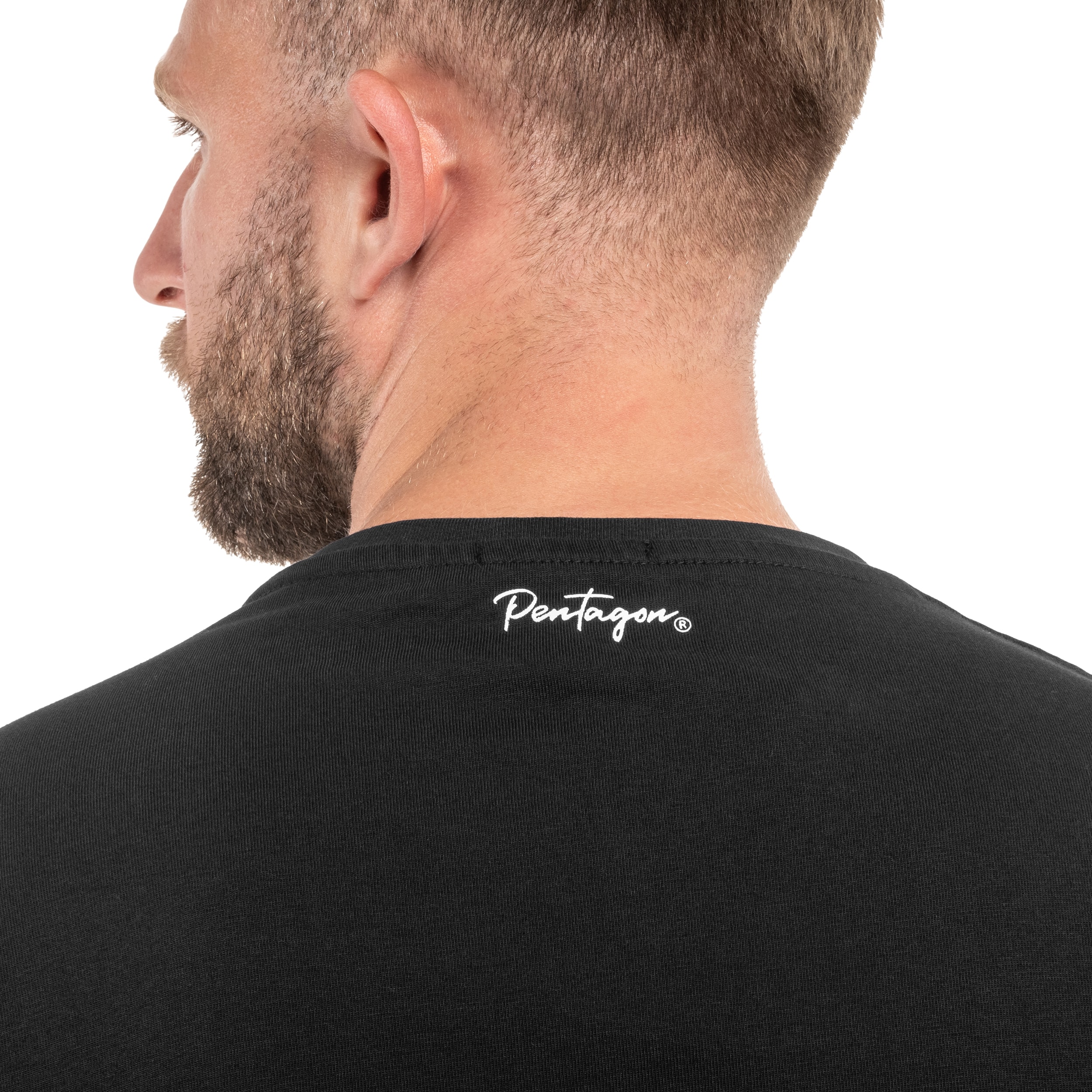 T-shirt Ageron Blank Pentagon - Black