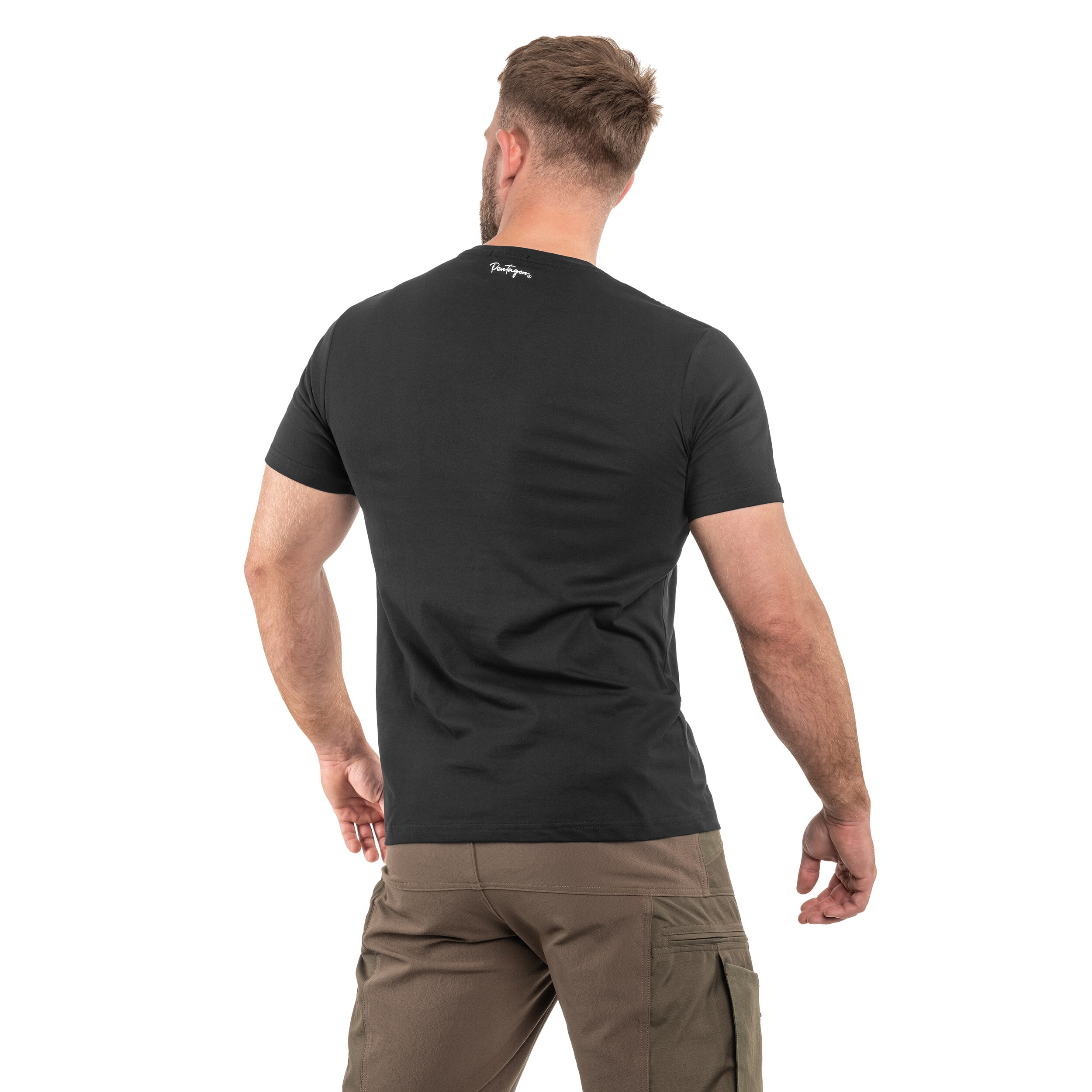 T-shirt Ageron Blank Pentagon - Black