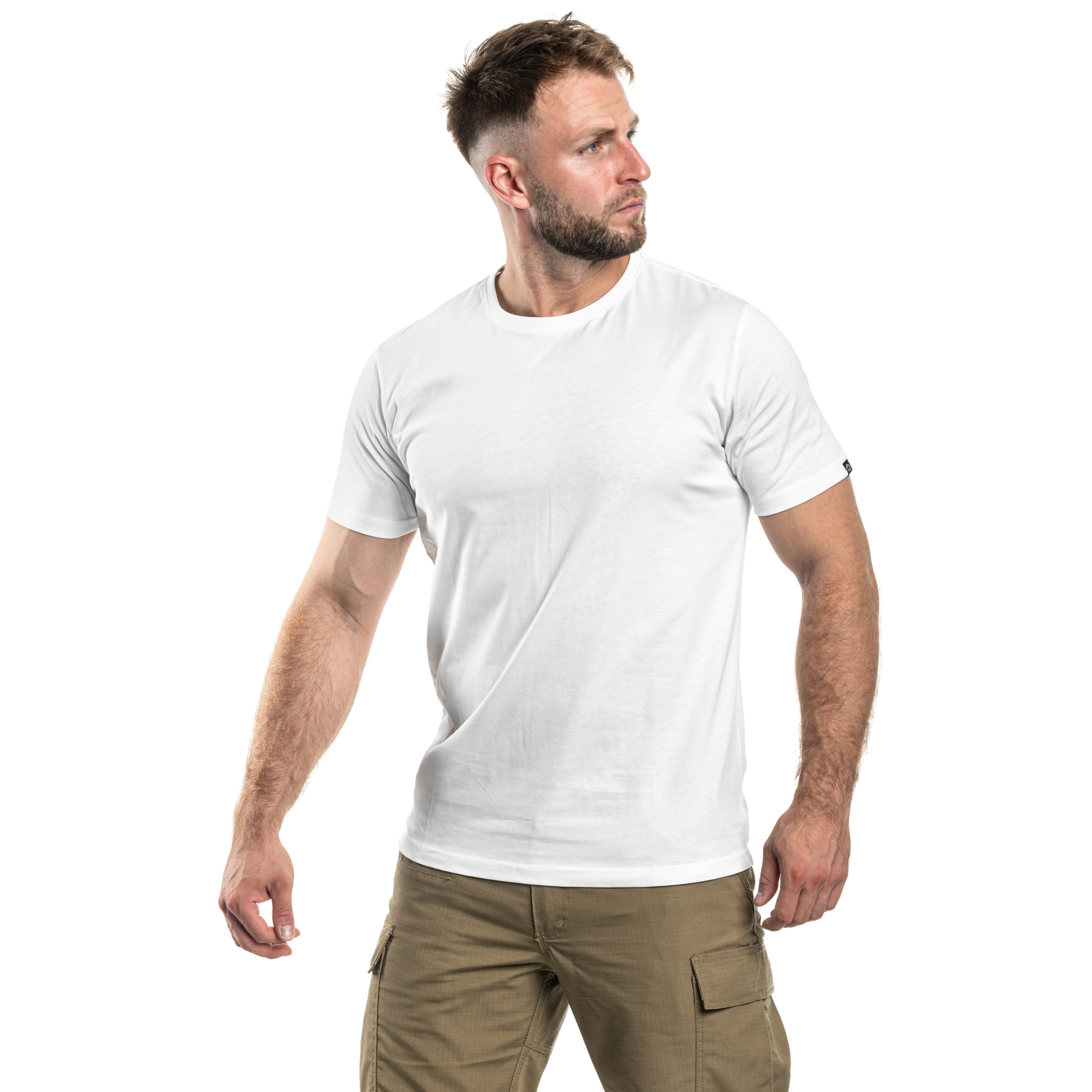 T-shirt Ageron Blank Pentagon - White