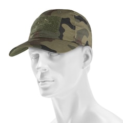 Casquette de baseball avec velcro PolyCotton Rip-Stop Helikon - PL Woodland wz.93