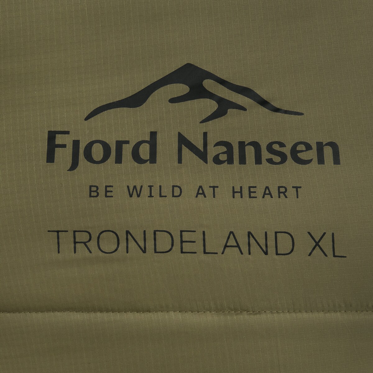 Sac de couchage Trondeland XL Olive Drab 2200 g - Fjord Nansen - droite