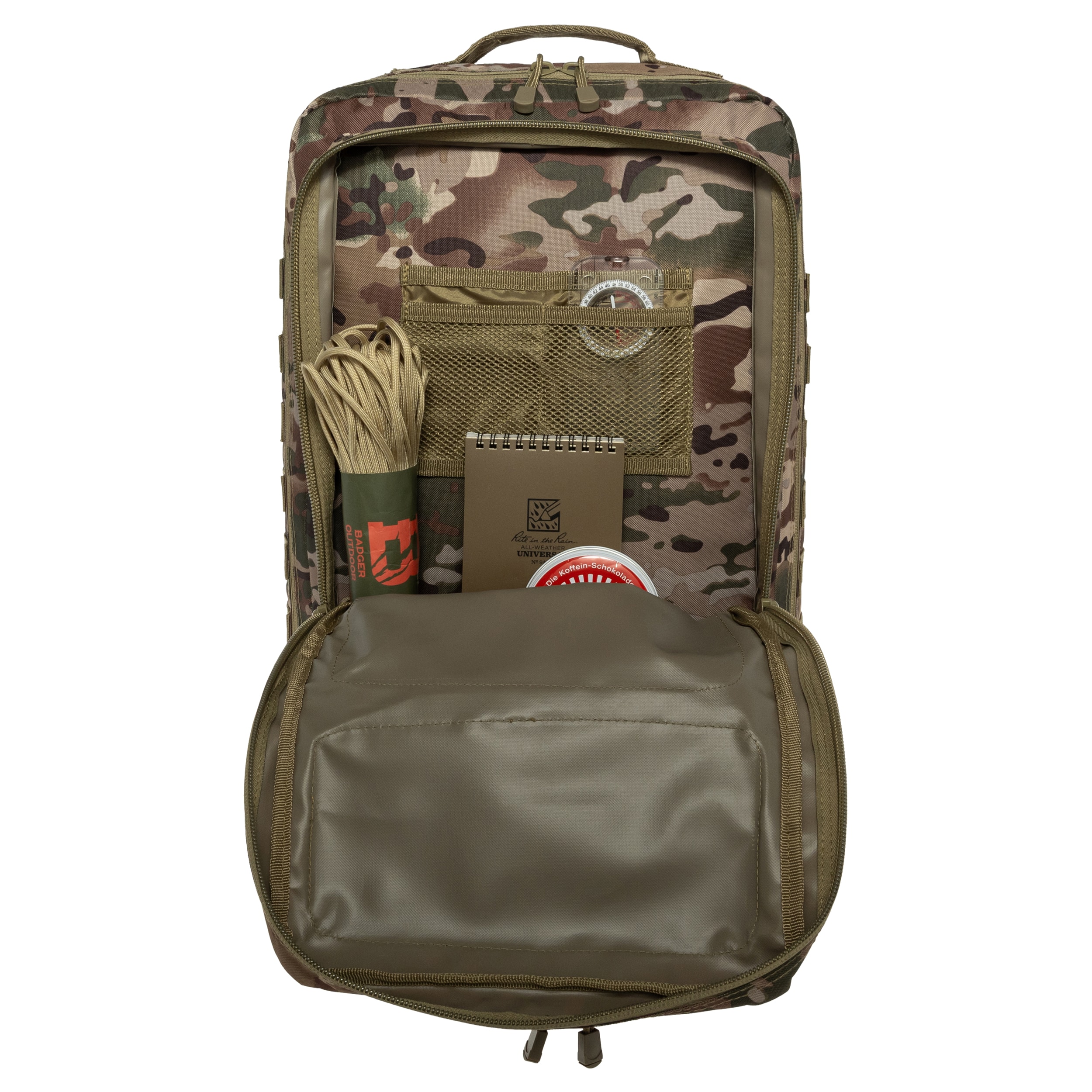 Sac à dos US Cooper XL 65 L Brandit - Arid MC Camo