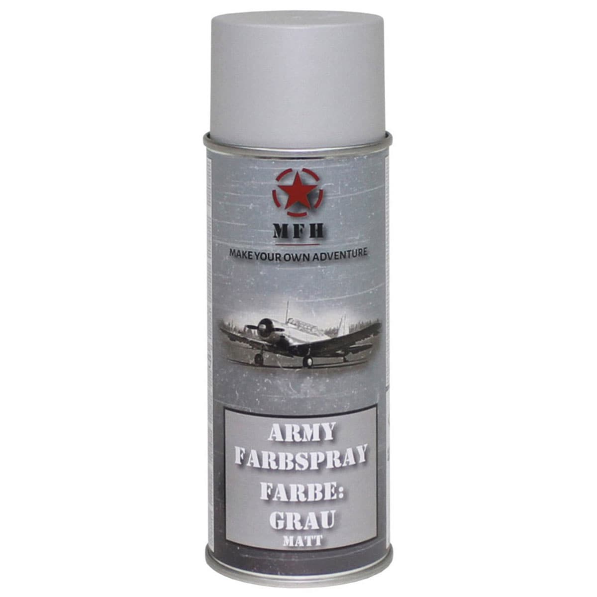 Peinture militaire en spray 400 ml MFH - Grey (RAL7038)