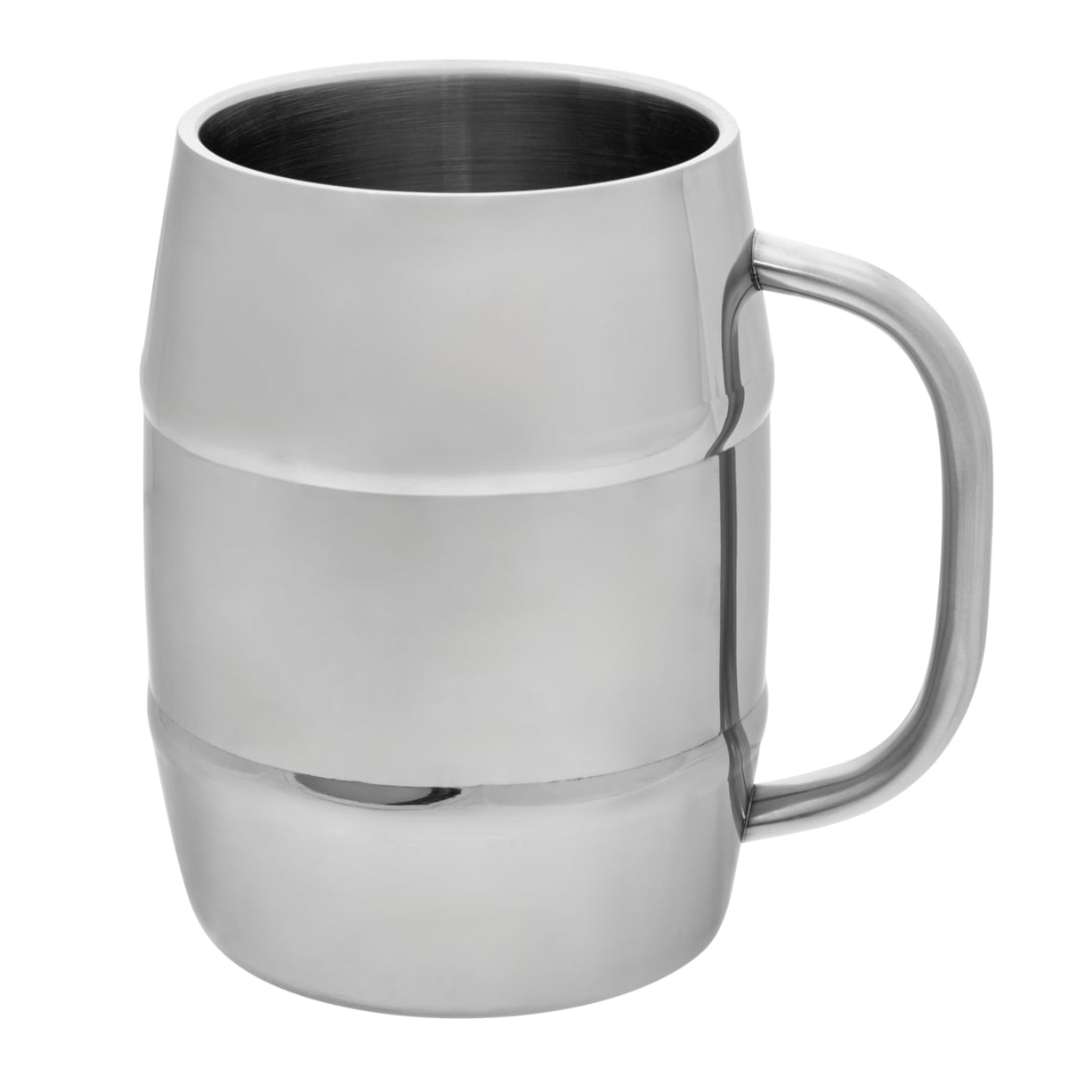 Mug en acier Barrel à double paroi 1 L MFH 