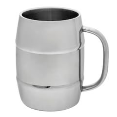 Mug en acier Barrel à double paroi 1 L MFH