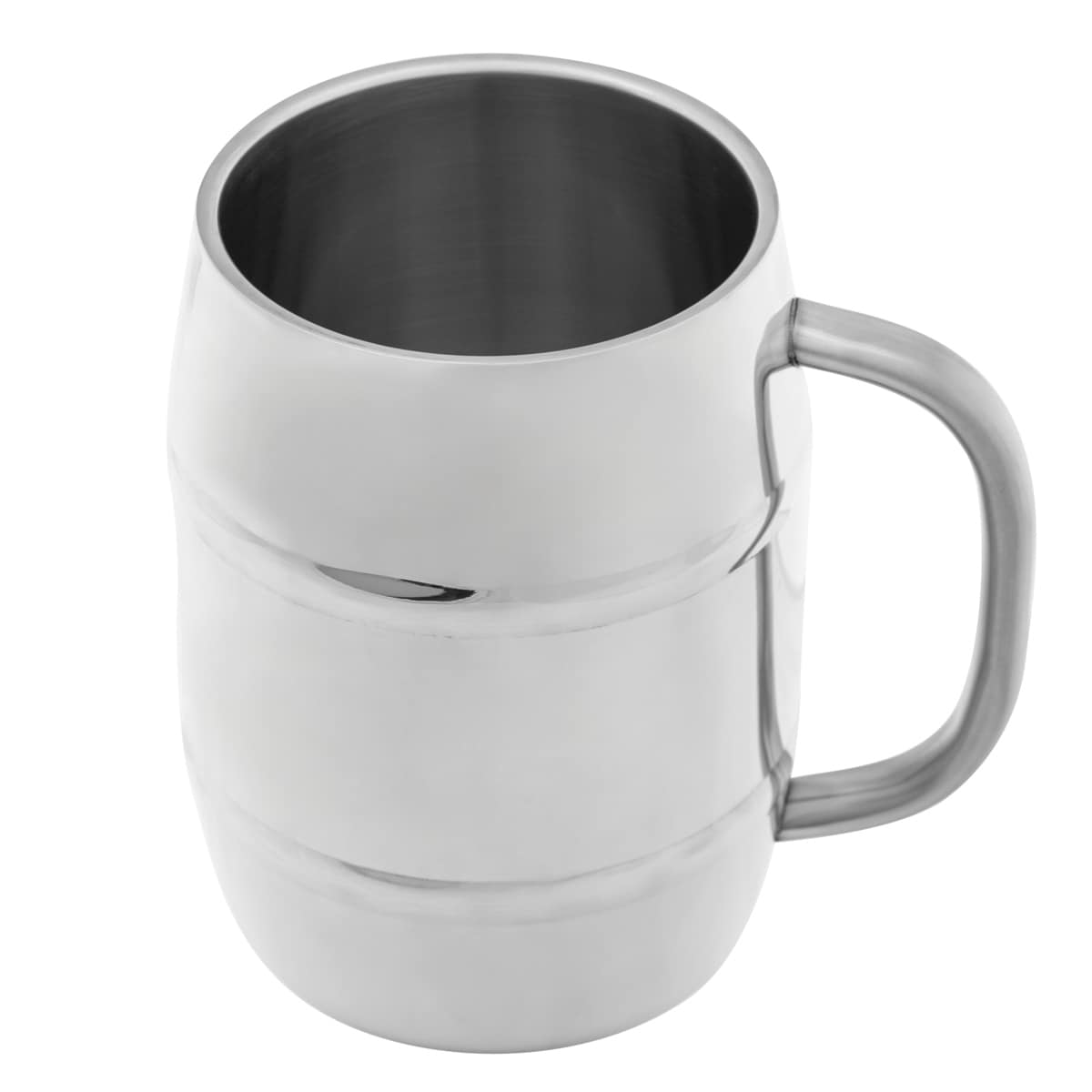 Mug en acier Barrel à double paroi 1 L MFH 