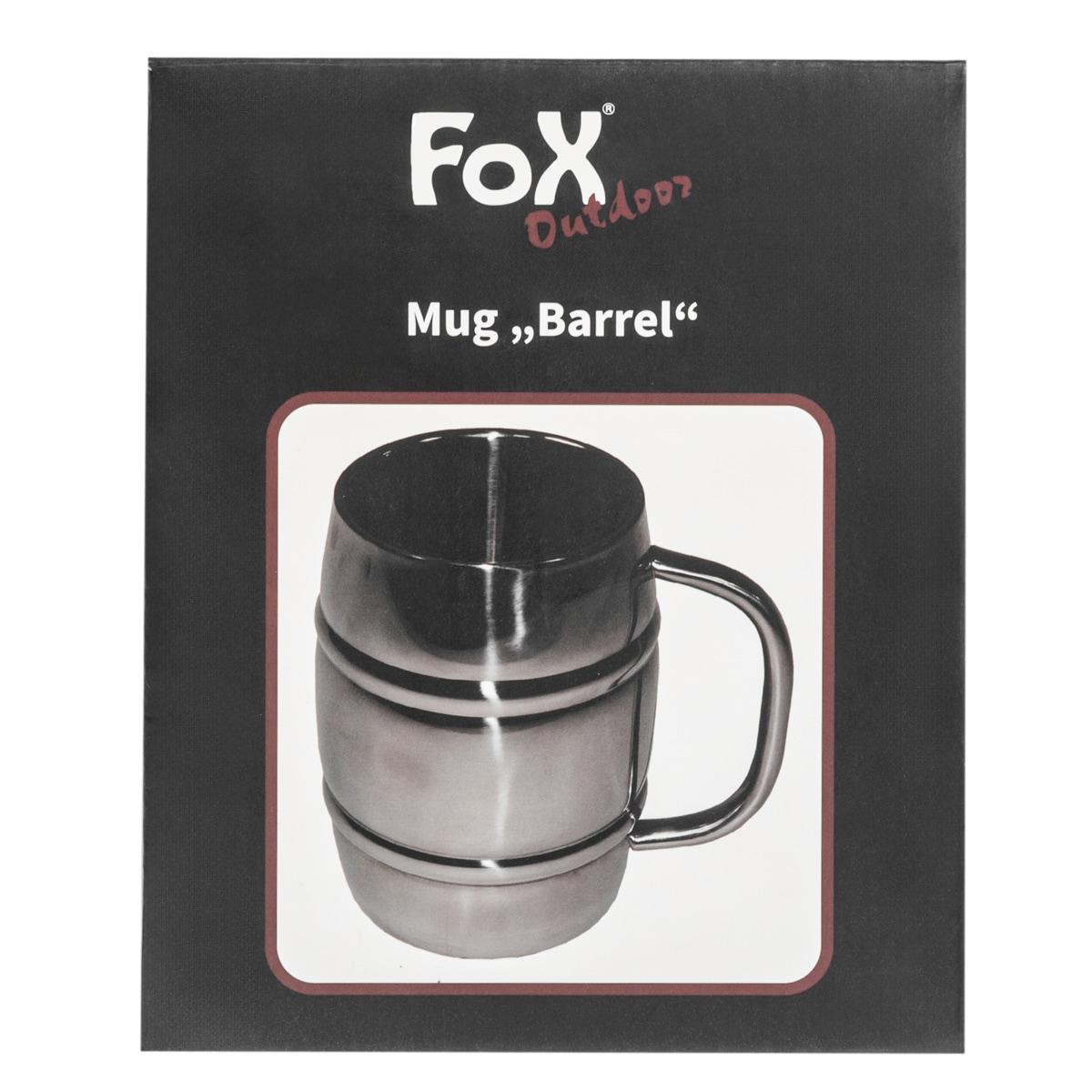 Mug en acier Barrel à double paroi 1 L MFH 