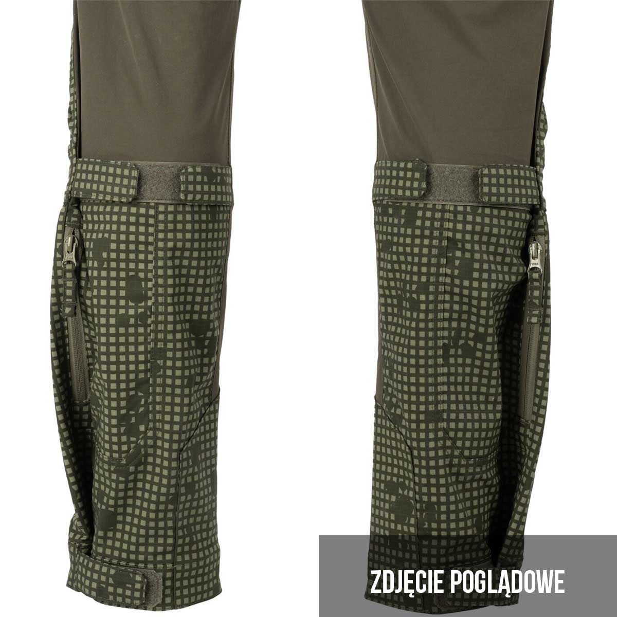 Pantalon MCDU Polycotton Stretch Rip-Stop Helikon - US Woodland / Olive Green