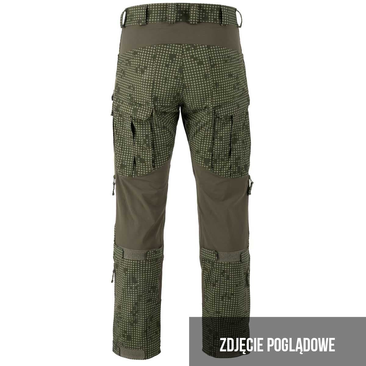 Pantalon MCDU Polycotton Stretch Rip-Stop Helikon - US Woodland / Olive Green