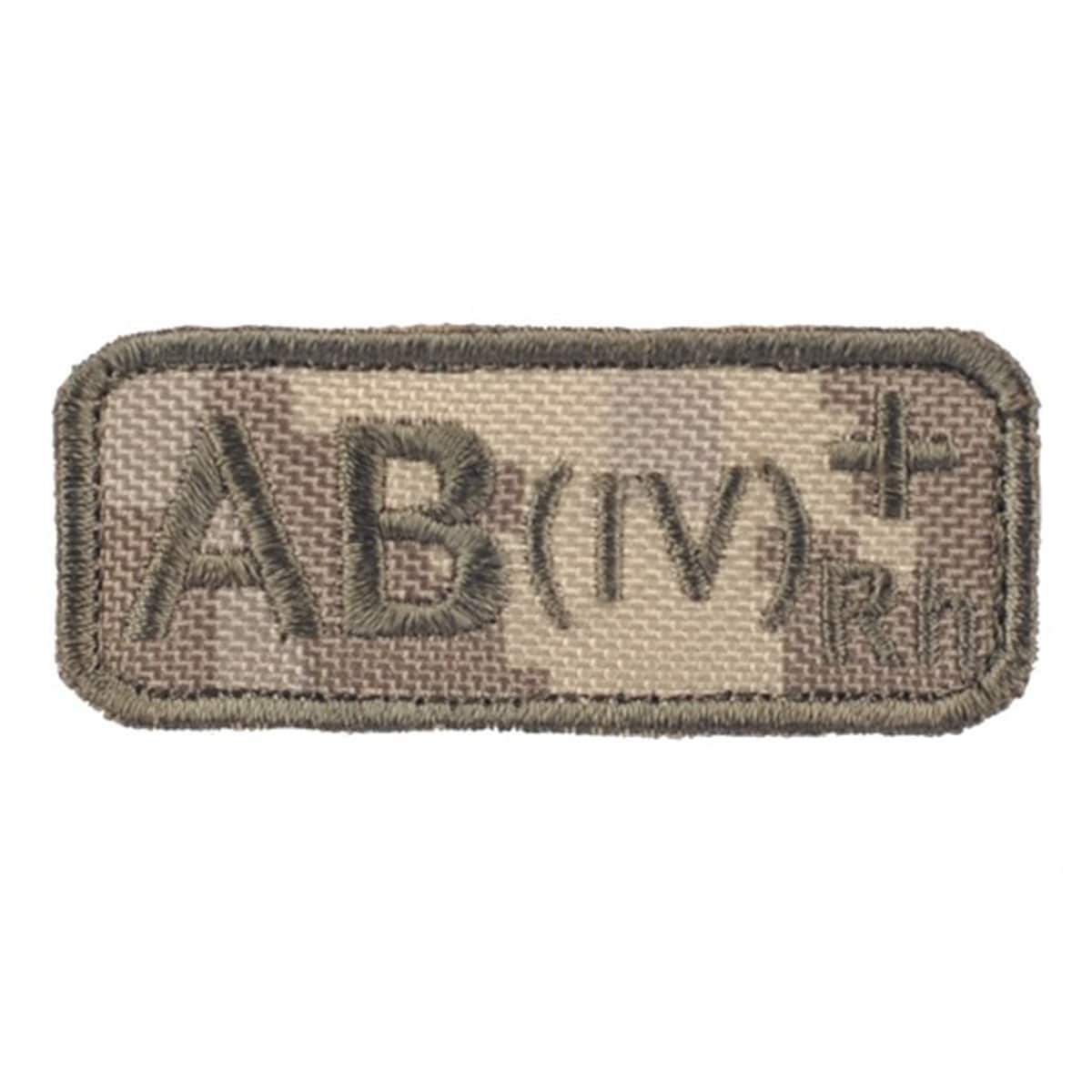 Patch avec groupe sanguin AB (IV) Rh+ M-Tac - MM14