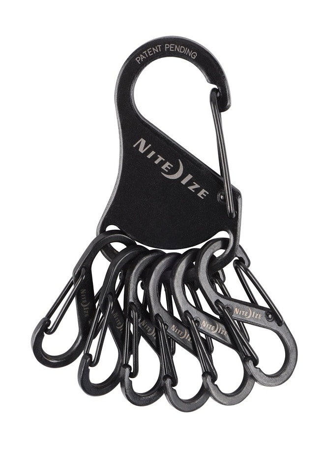 Porte-clés S-Biner KeyRack Nite Ize - Black