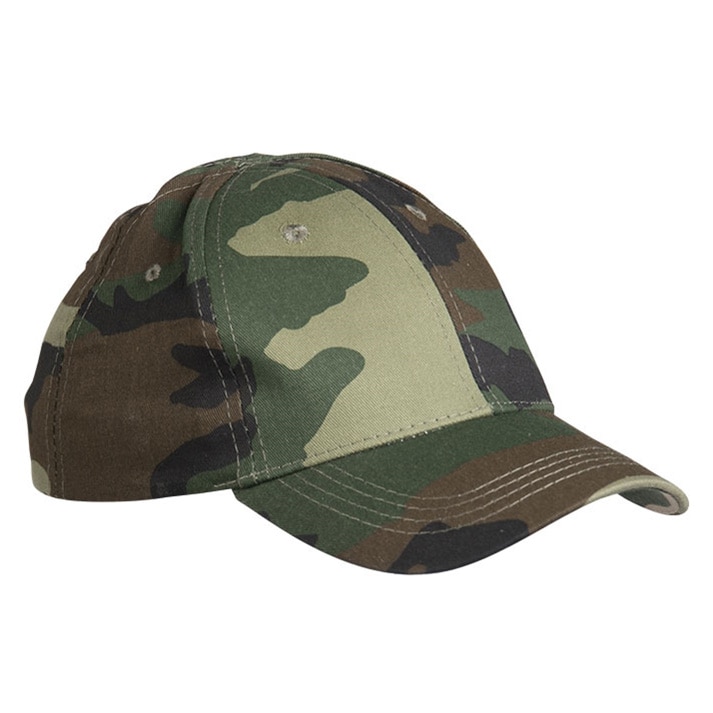 Casquette enfant Baseball Cap Mil-Tec - Woodland