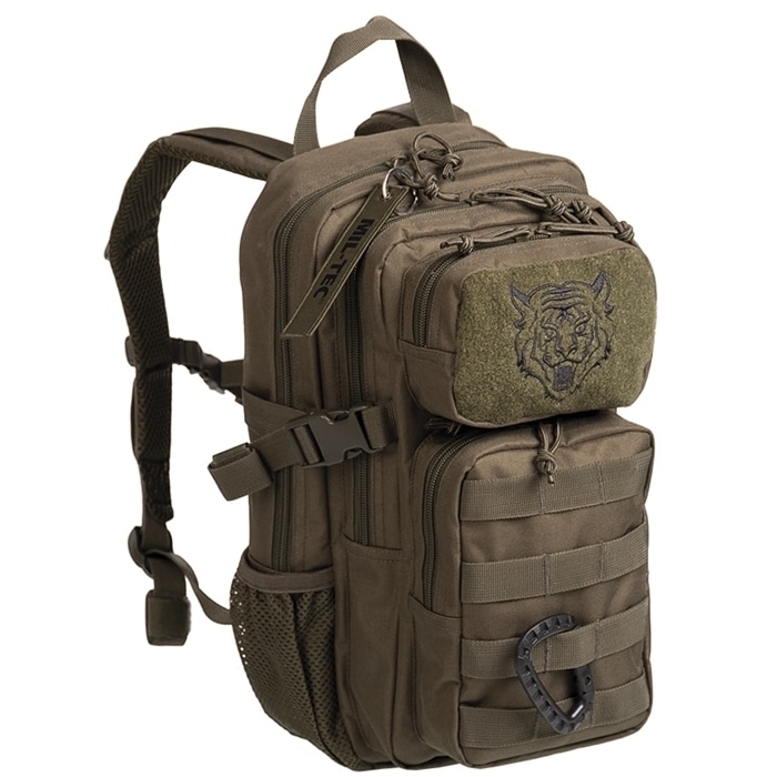 Sac à dos pour enfants Assault 14 L Mil-Tec - Olive