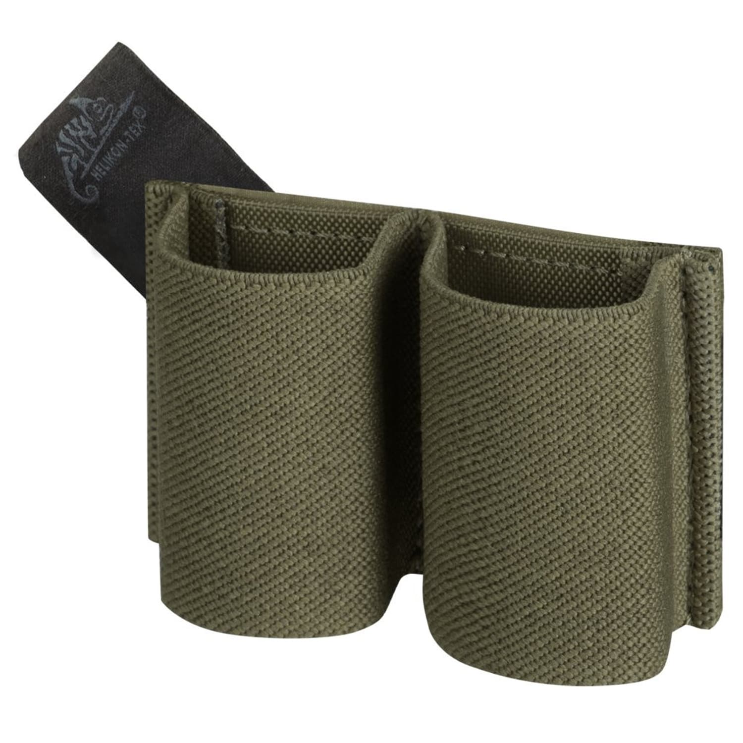 Double pochette pour petits chargeurs Double Elastic Insert Helikon - Olive Green