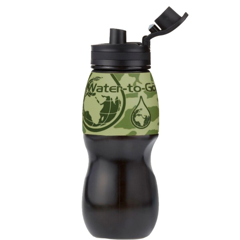 Bouteille avec filtre Water to-Go 750 ml - All Terrain Camo 