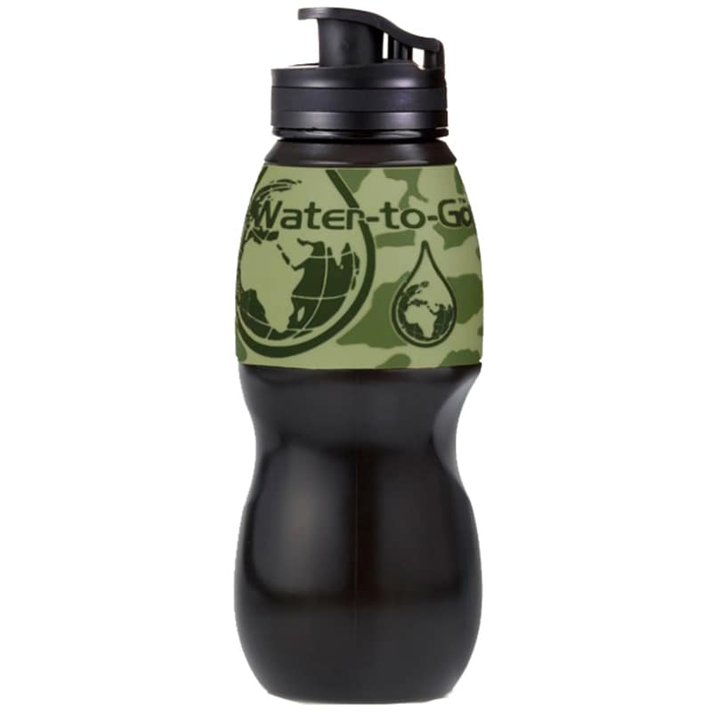 Bouteille avec filtre Water to-Go 750 ml - All Terrain Camo 