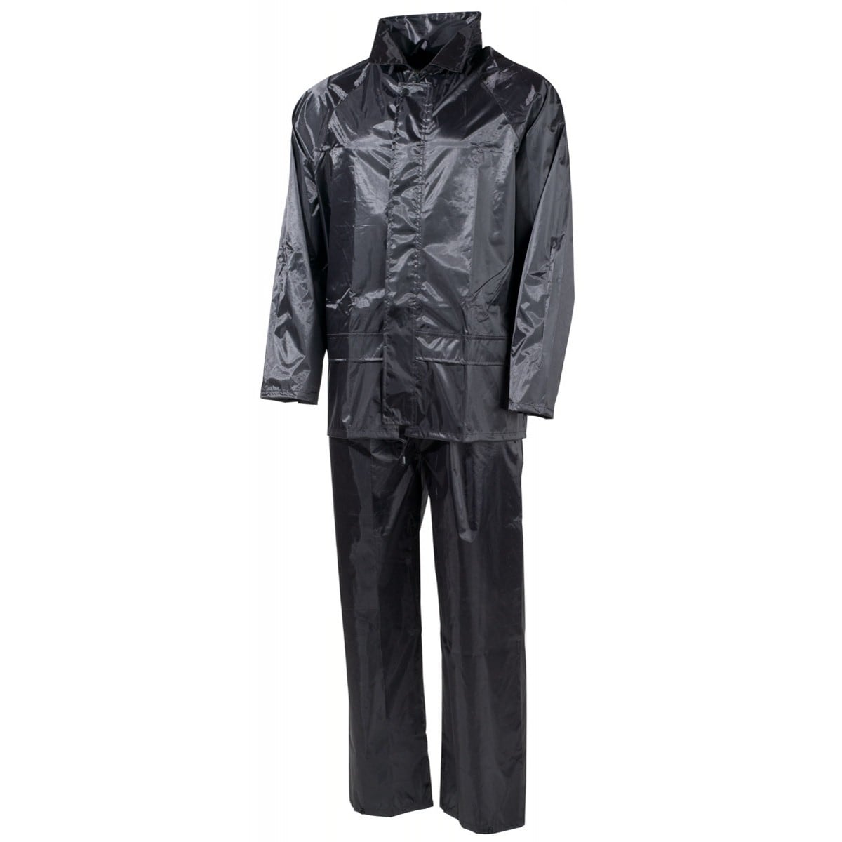 Ensemble de protection contre la pluie veste + pantalon MFH - Black 