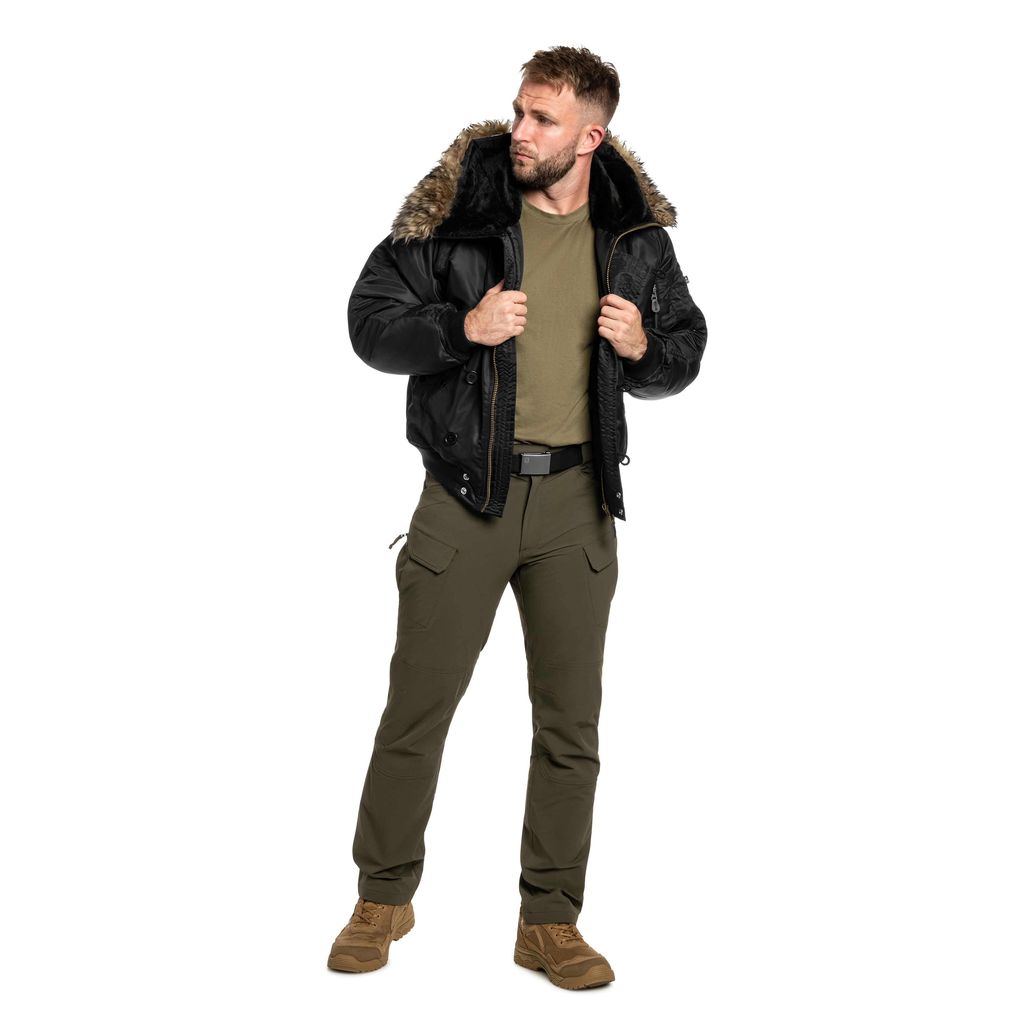 Veste US Polar Jacket N2B MFH - Black