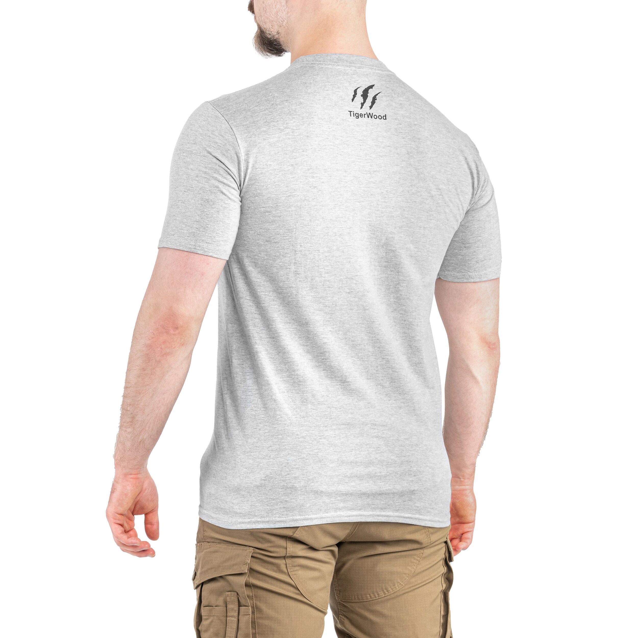 T-shirt Preppers TigerWood - Grey