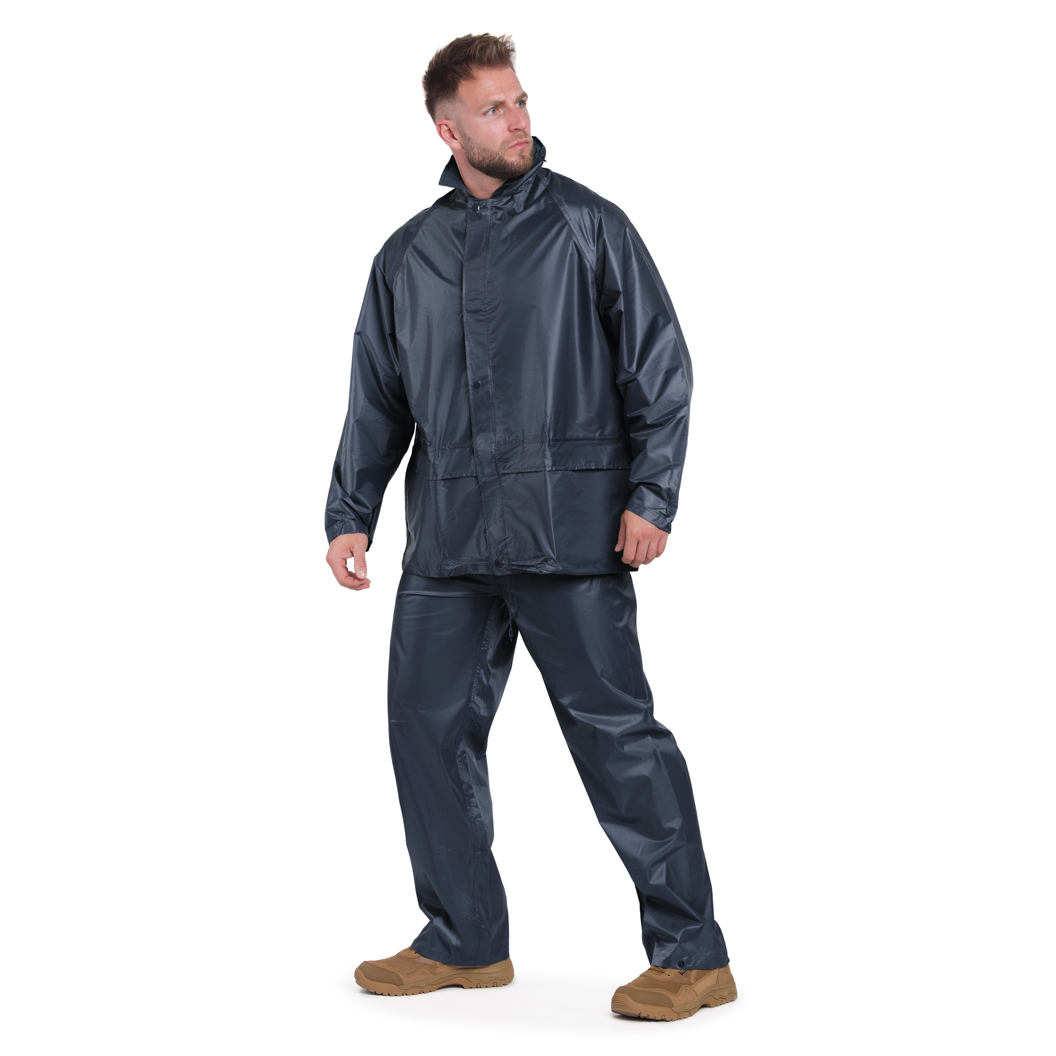 Ensemble de protection contre la pluie veste + pantalon Mil-Tec - Dark Blue 