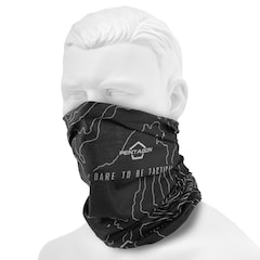 Écharpe de protection Skiron Topographic Map Pentagon - Black