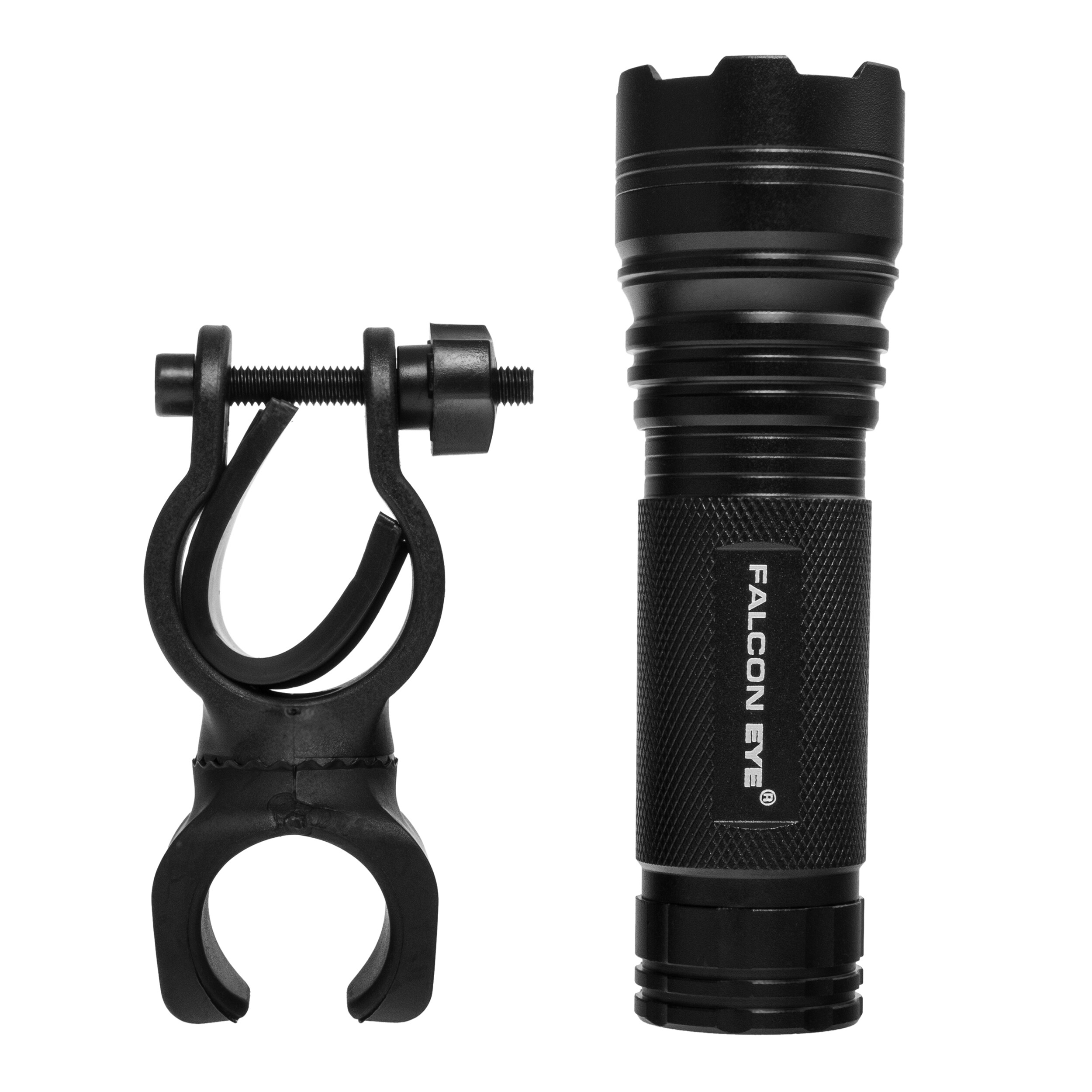 Lampe de poche Alpha 450 avec montage pour vélo - kit Falcon Eye