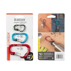 Mousqueton SlideLock Aluminum Combo 3 pcs. Nite Ize