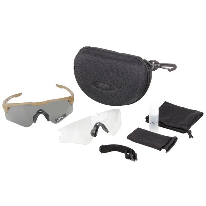 Lunettes tactiques SI Ballistic M Frame Alpha Terrain Tan Array Oakley - 2LS