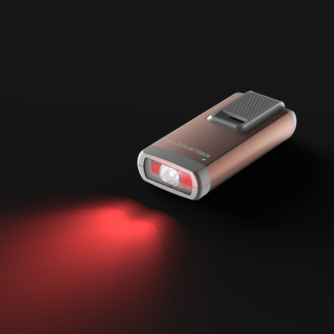 Lampe de poche Porte-clés K6R 400 lm Ledlenser - Gold 