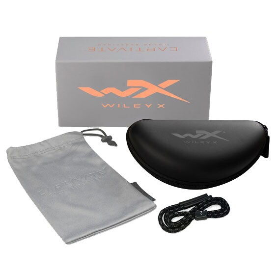 Verre Peak Wiley X - Captivate Polarized Copper/Matte Black 