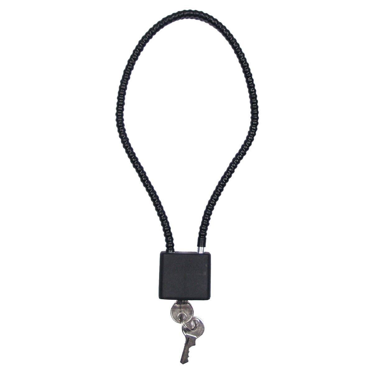 Cadenas avec câble MFH - Black