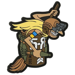 Patch Baba Yaga Vertical 3D PVC M-Tac - Full Color