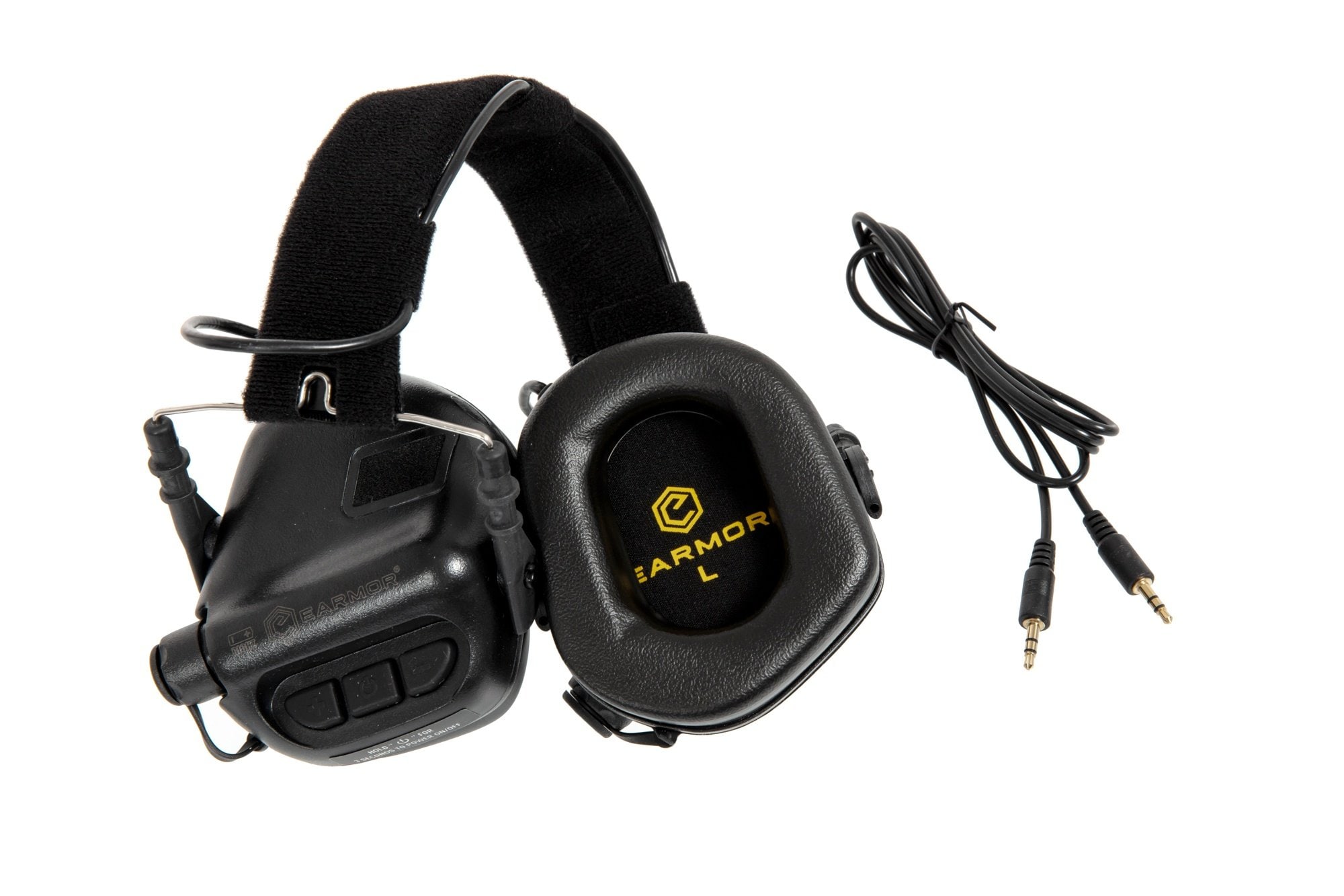 Protecteurs auditifs actifs M31 Earmor - Black