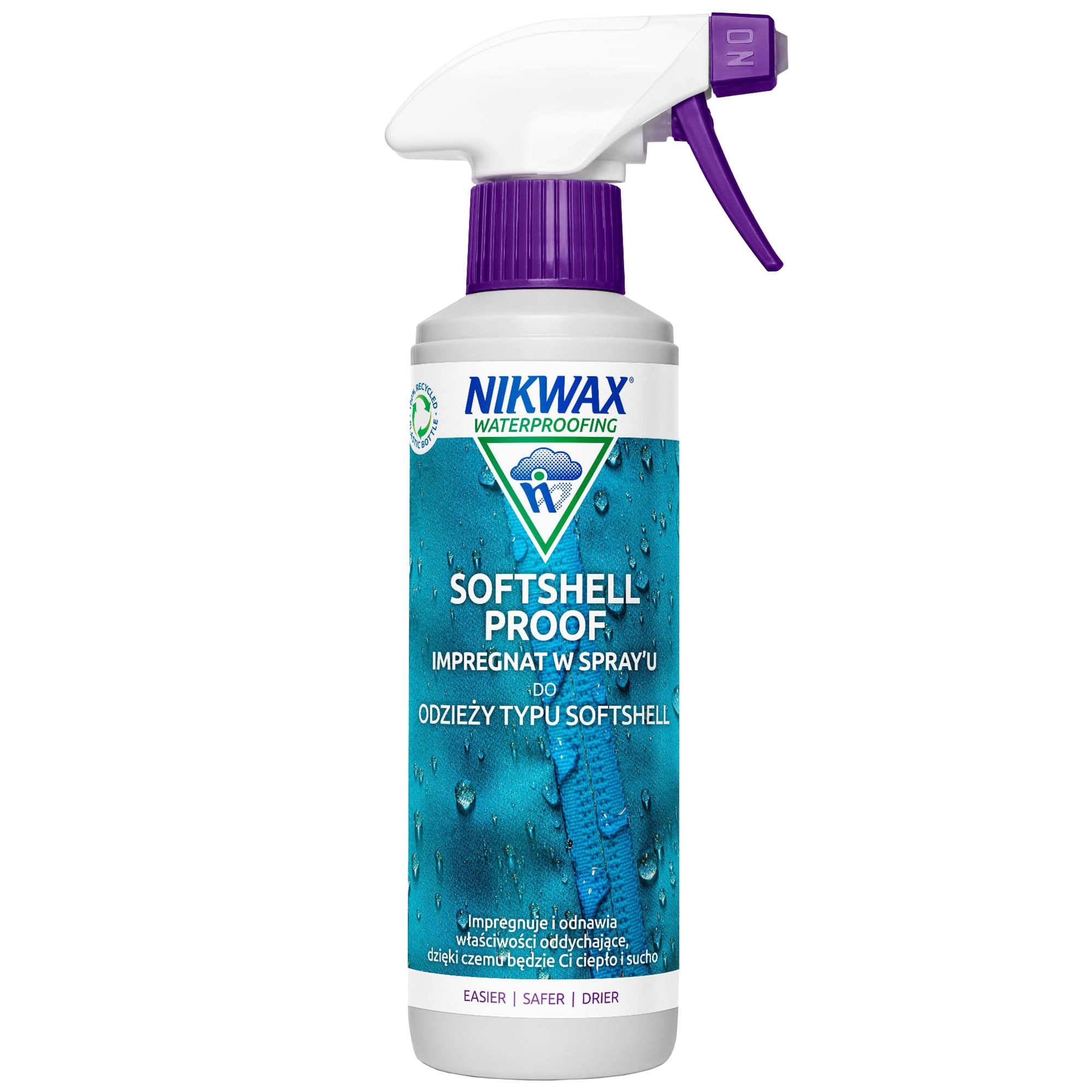 Imperméabilisant en aérosol Softshell Proof Spray-On - 300 ml Nikwax
