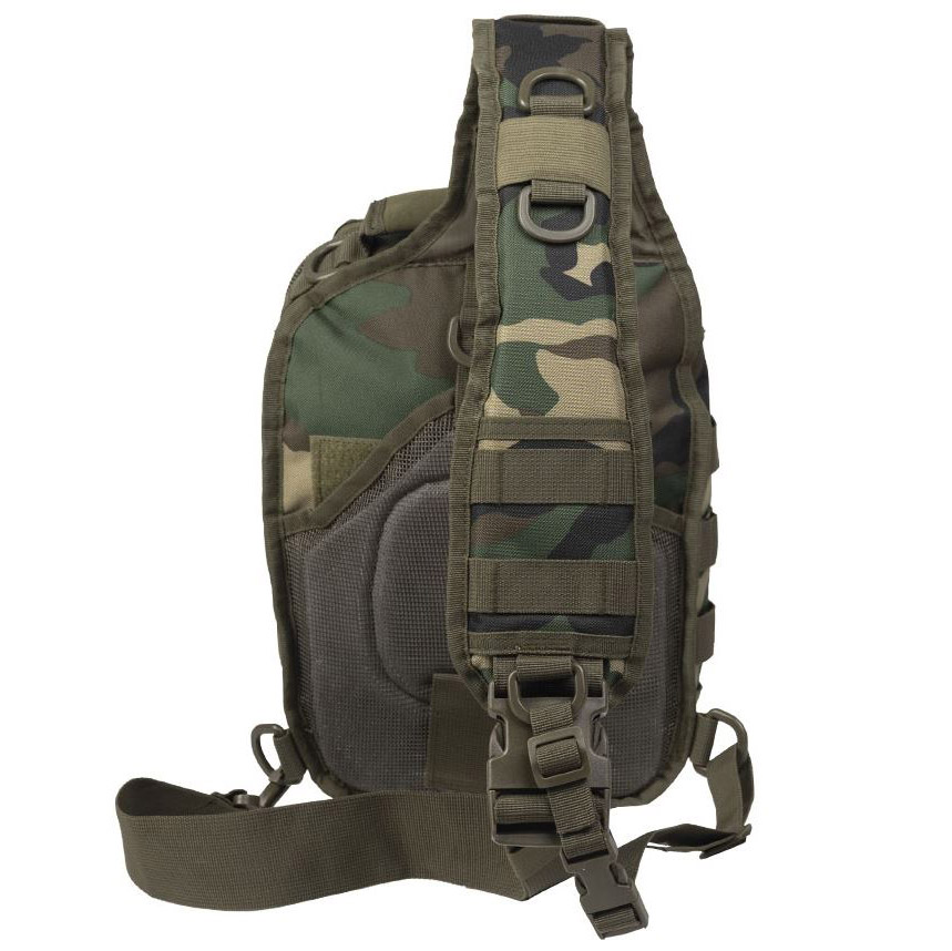 Sac à dos à bandoulière One Strap Assault 10 L Mil-Tec - Woodland