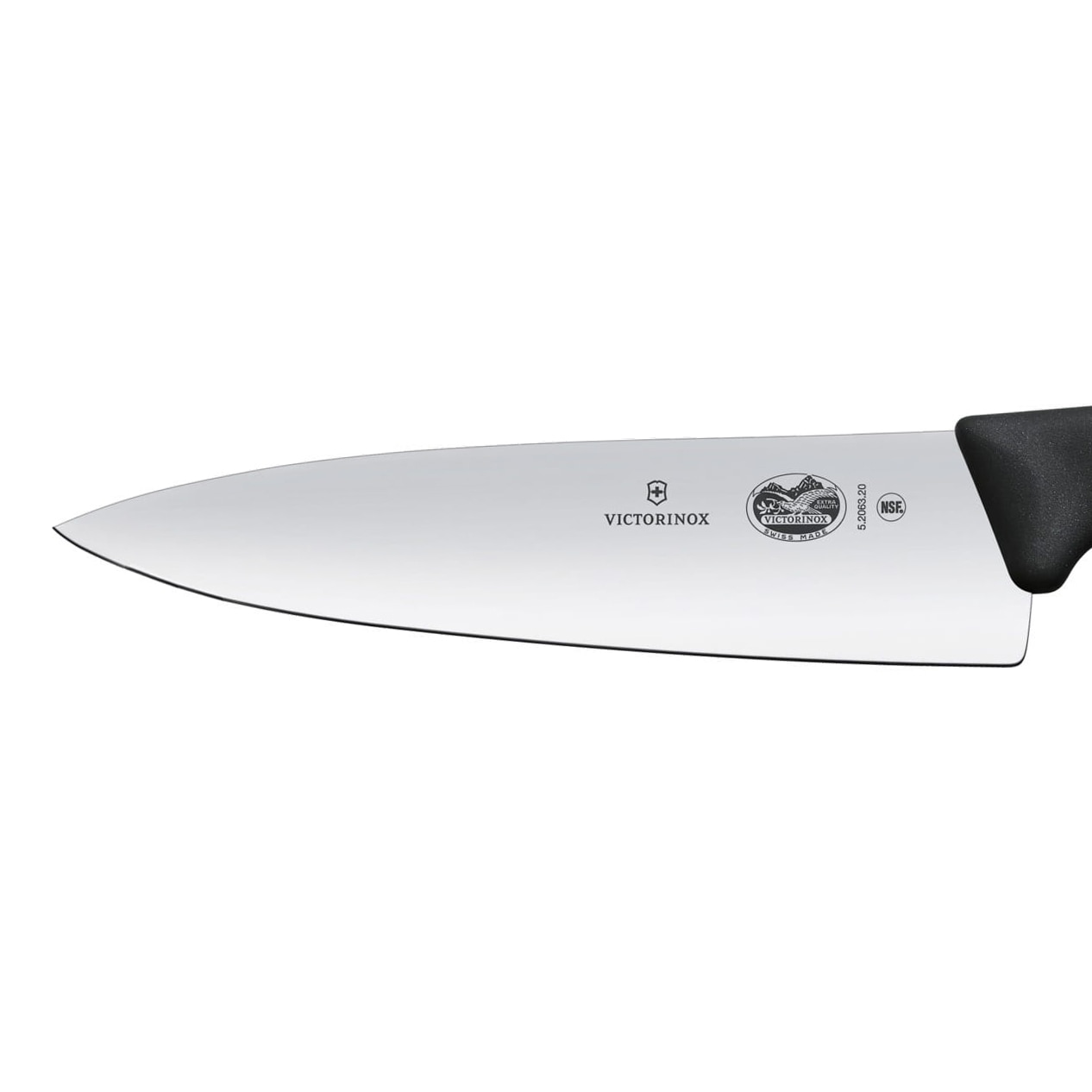 Couteau de cuisine lame large 19 cm Victorinox - Black