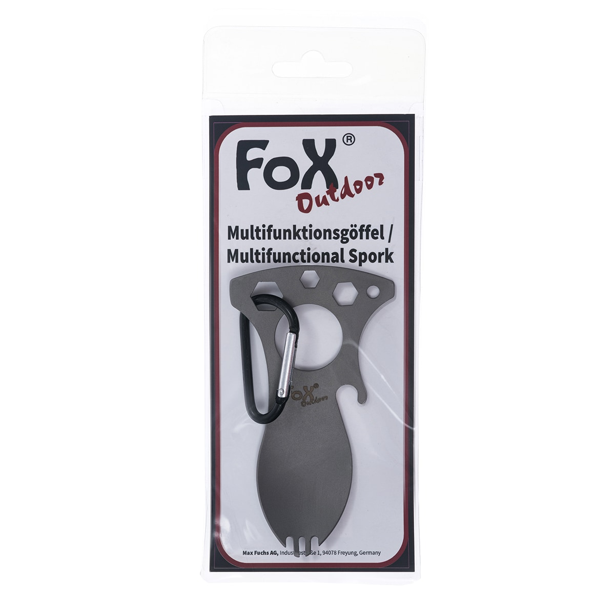 Spork Fox Outdoor avec mousqueton MFH 