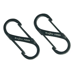 Mousqueton S-Biner 1 2Pack Nite Ize - Black