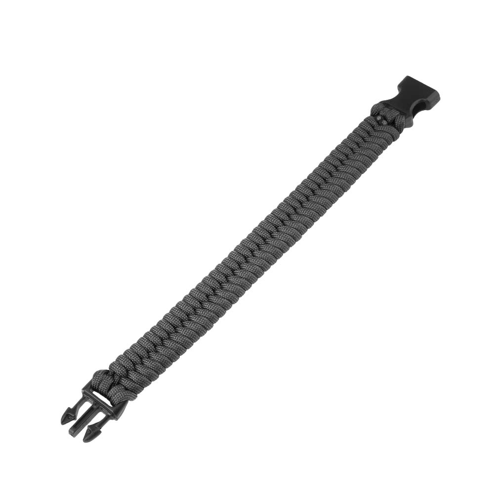 Bracelet Paracord Fish EDCX - Black