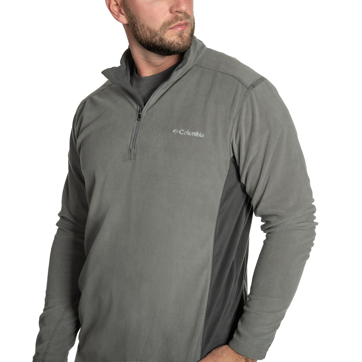 Polaire Klamath Range II Half Zip Columbia - Grey