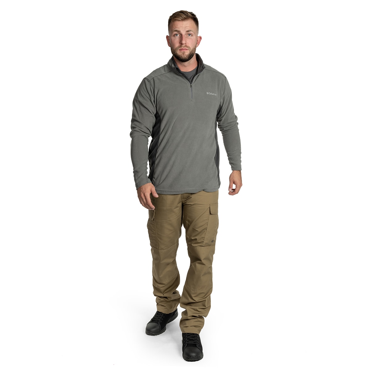 Polaire Klamath Range II Half Zip Columbia - Grey