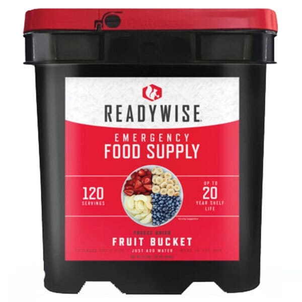 Aliments lyophilisées paquet alimentaire - 120 portions de fruits ReadyWise