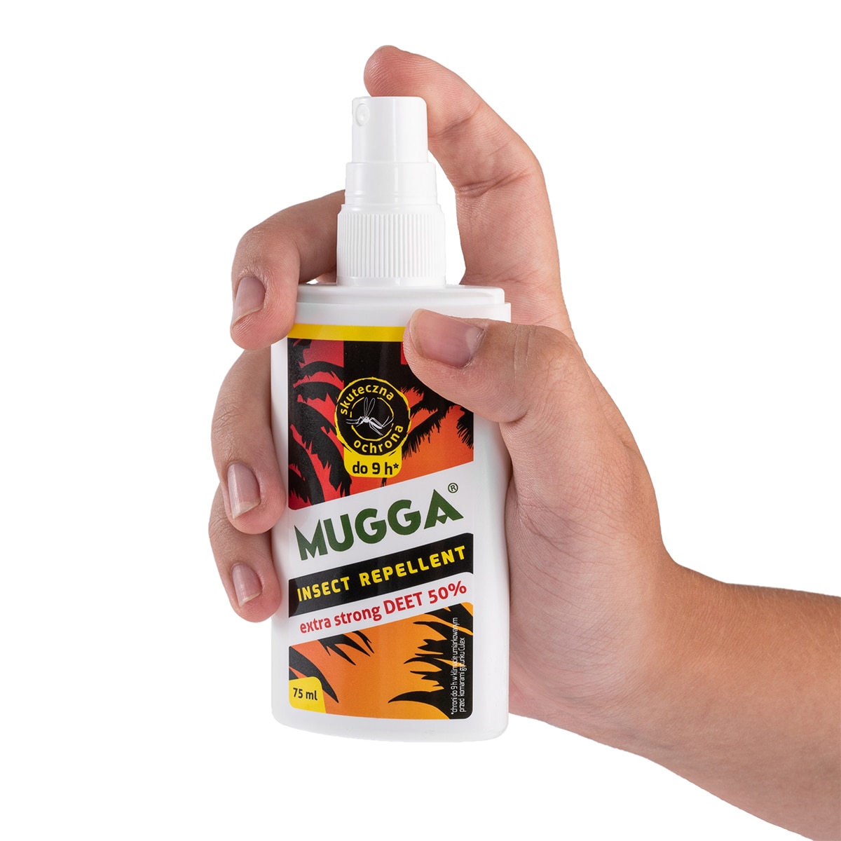 Spray anti-insectes Extra Strong spray 50% DEET 75 ml Mugga