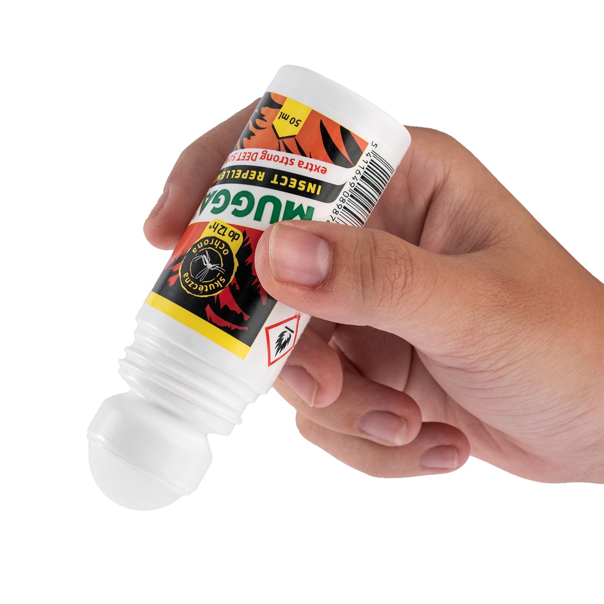 Répulsif anti-insectes Mugga Extra Strong roll-on 50 % DEET 50 ml