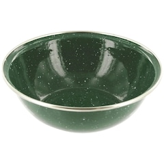 Bol profond en acier Outdoor Deluxe Highlander - Green