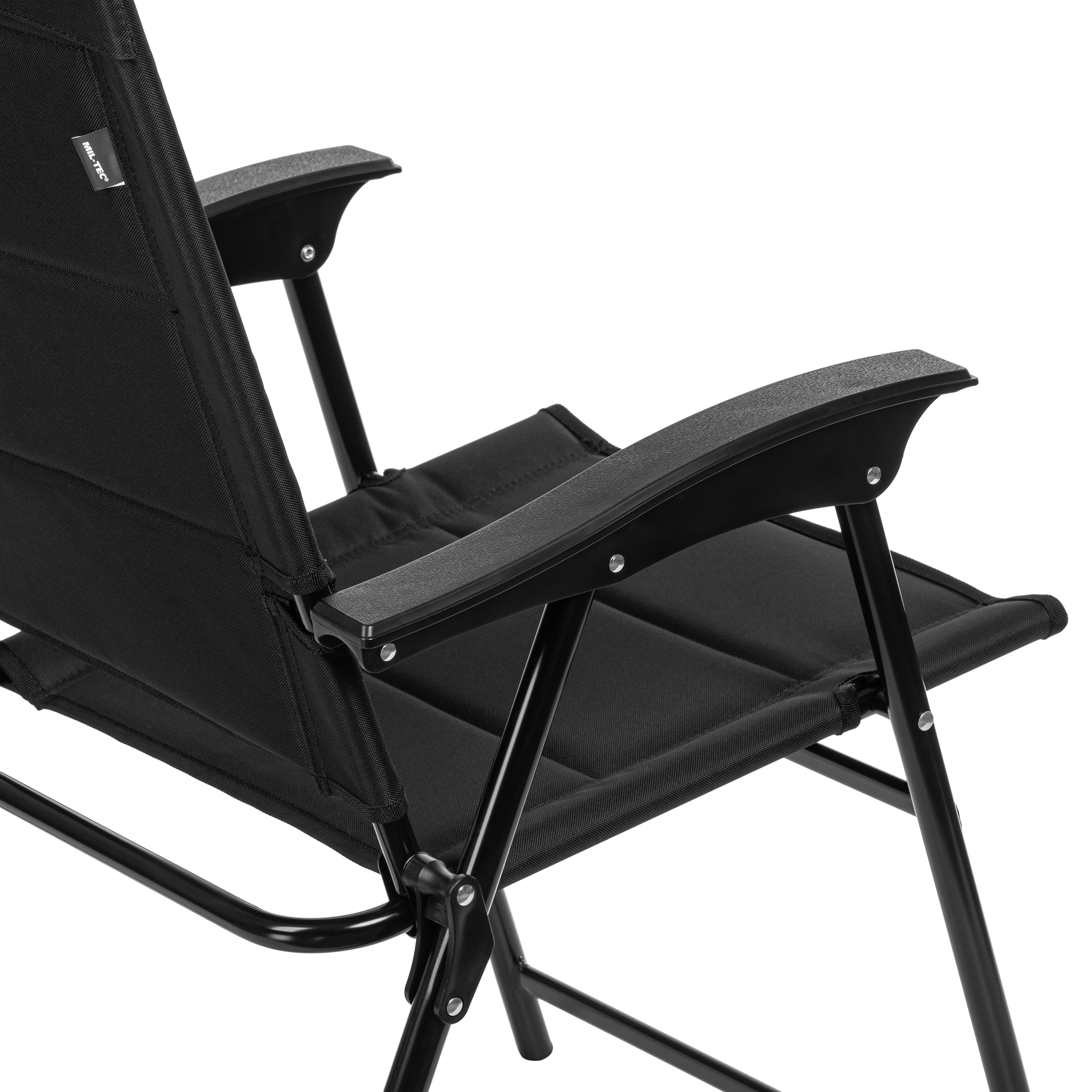 Chaise touristique pliante Army Mil-Tec - Black