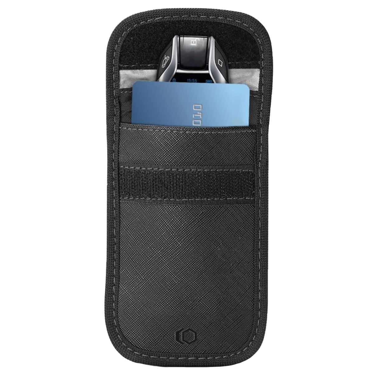 Étui à clé V1 Keyless RFID Signal Blocker Cross TP - Black