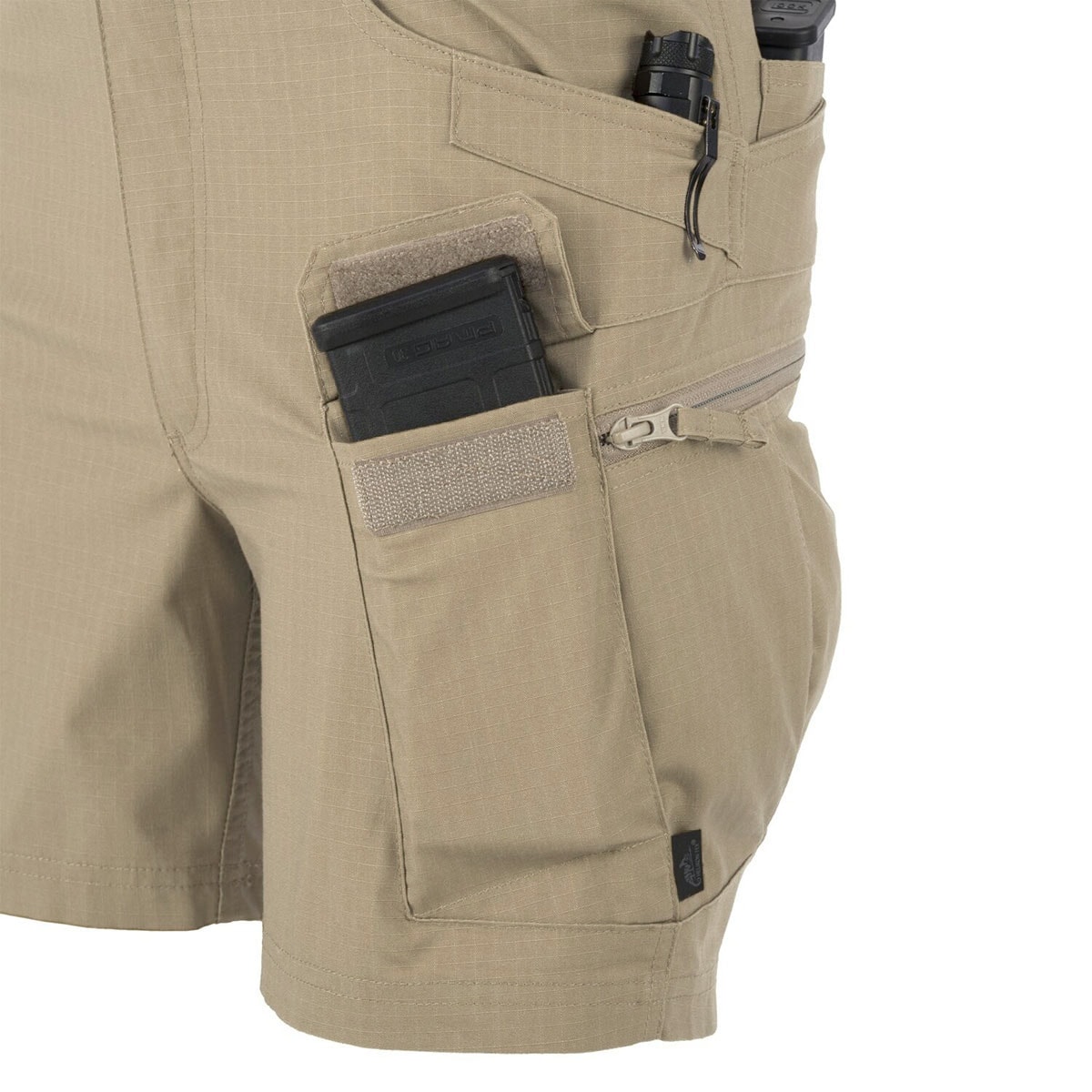 Shorts PoliCotton Rip-Stop uts 6'' Helikon - Khaki 